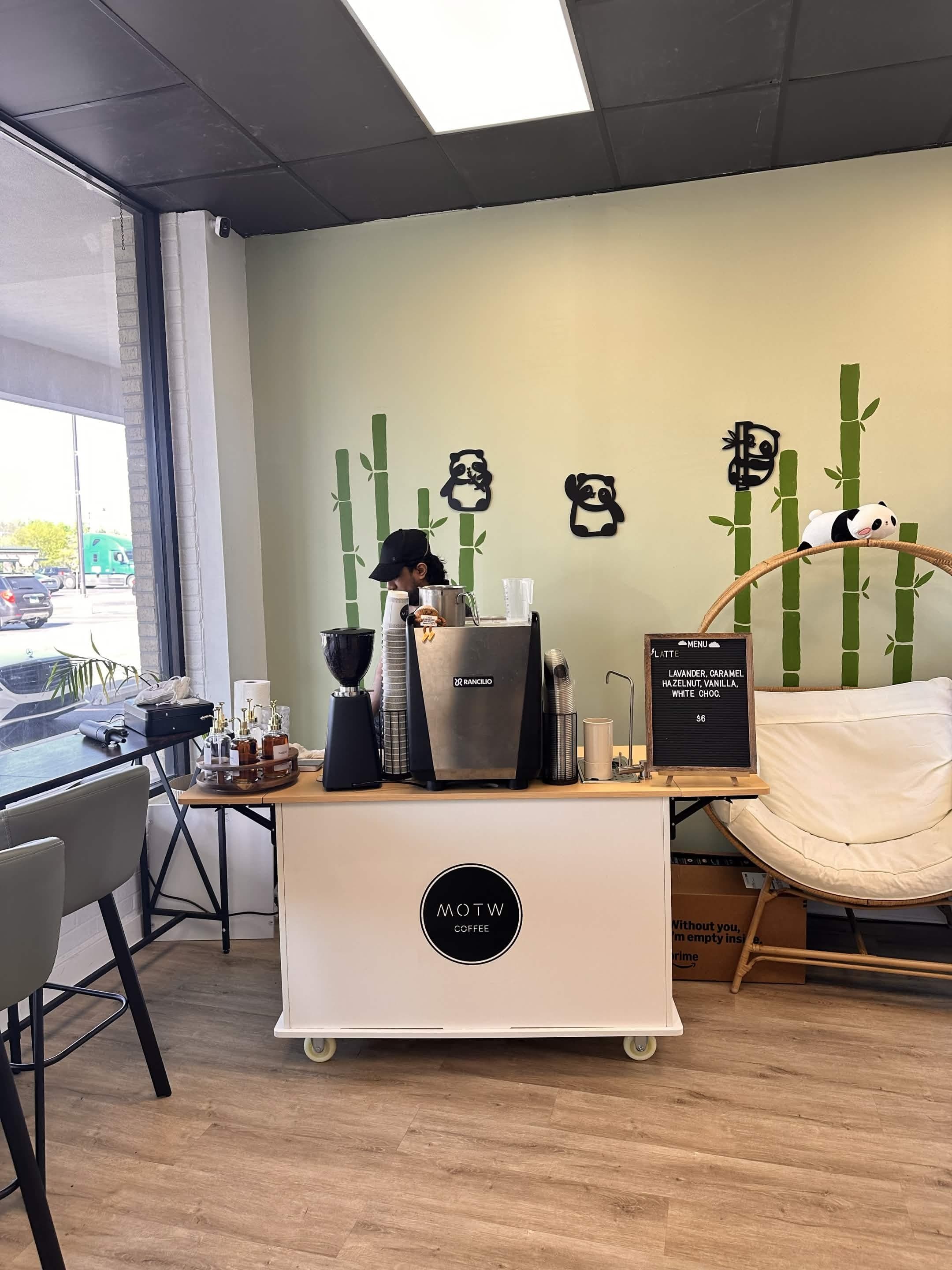 MOTW coffee cart at event