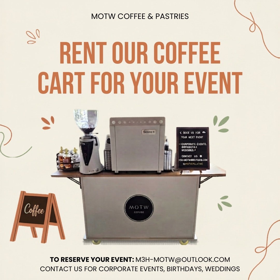 MOTW coffee cart promo
